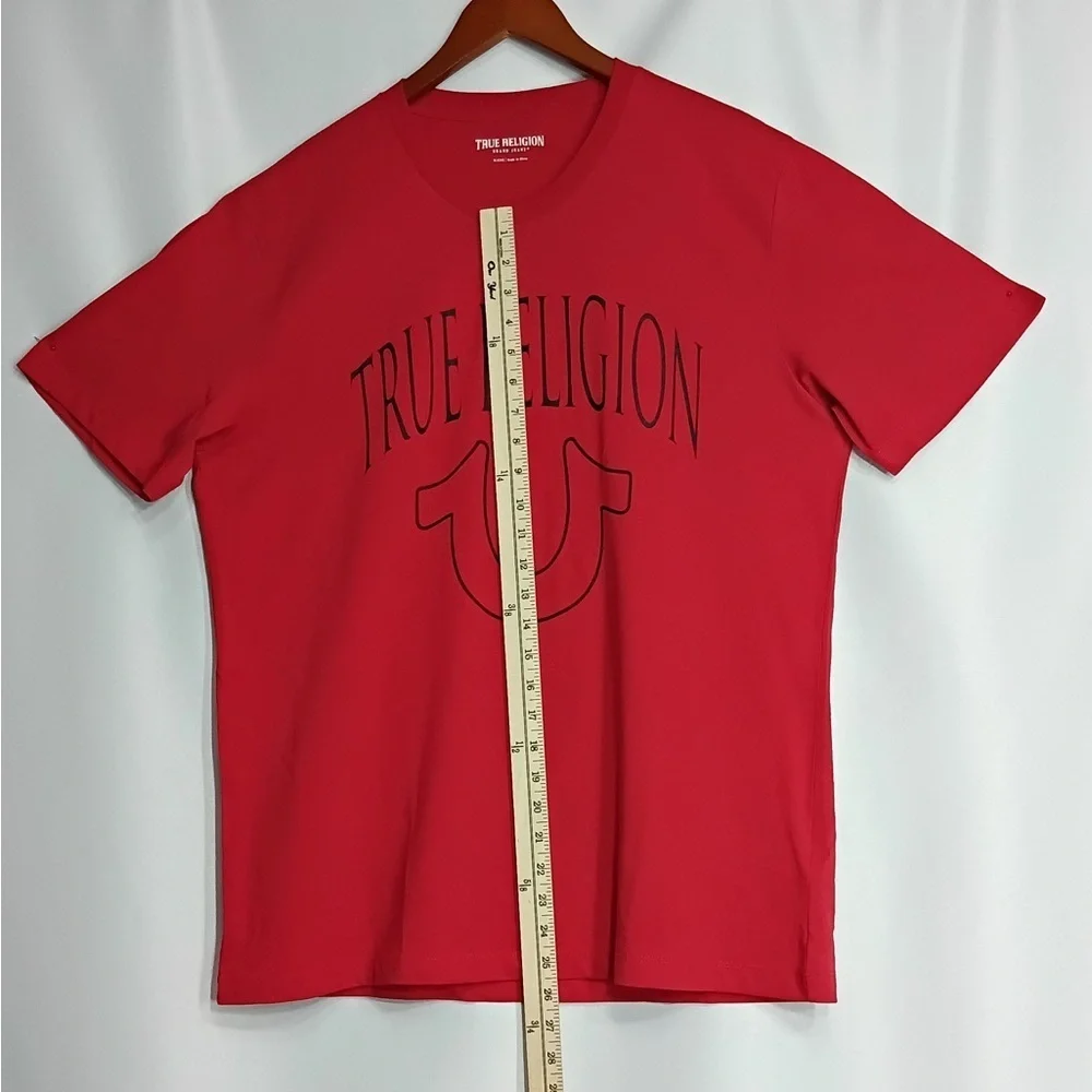 True Religion Bold Red Short Sleeve Tee